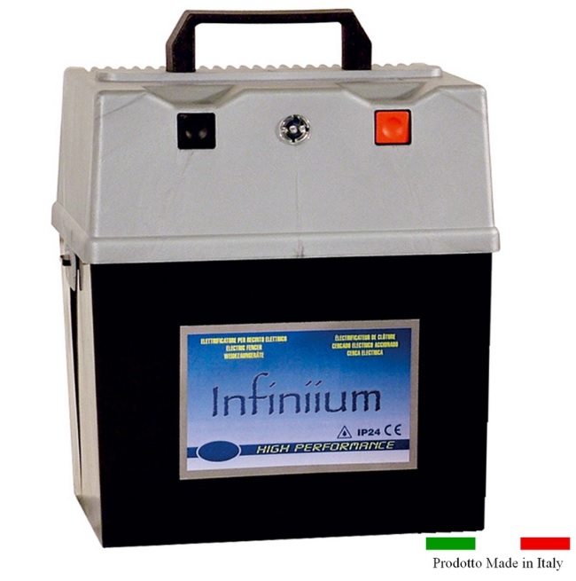 ELETTRIFICATORE INFINIUM DOPPIA ALIMENTAZIONE Macchine e Batterie 